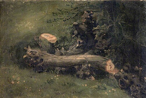 Felled Tree, , Joshua Cristall
