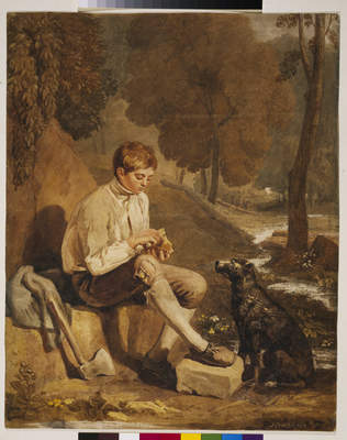 A Young Woodcutter, 1812, Joshua Cristall