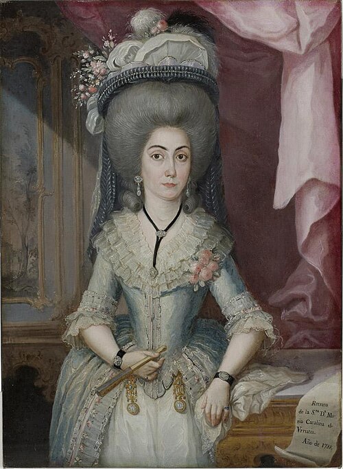 Doña María Catalina de Urrutia, 1788, José Campeche