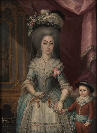 Doña María Catalina de Urrutia, 1788, José Campeche