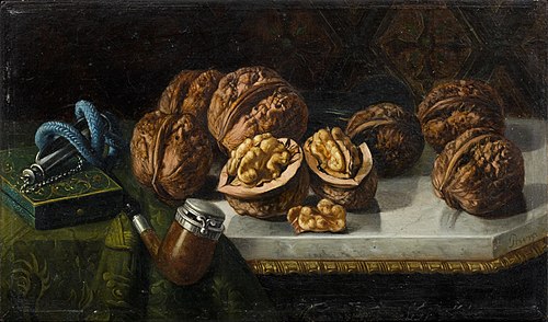Still Life with Walnuts and Meerschaum, , José Felipe Parra