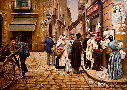 The Confrontation or The Lottery List, , José Joaquín Tejada