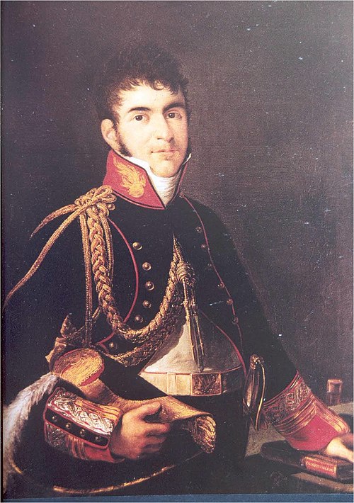 Brigadier Ildefonso Díez de Rivera, conde de Almodóvar, 1821, Miguel Parra Abril
