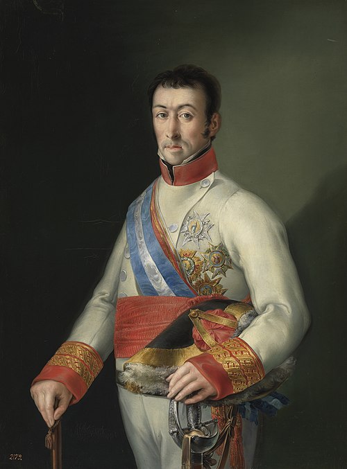 Francisco Javier Elío capitán general de Valencia, 1815, Miguel Parra Abril