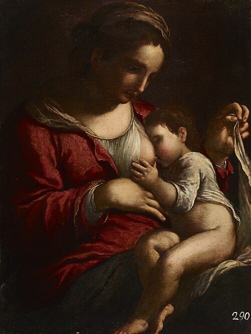 Virgin Mary Nursing, , Bartolomeo Schedoni