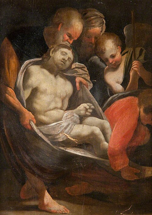 The Entombment of Christ, 1650, Bartolomeo Schedoni