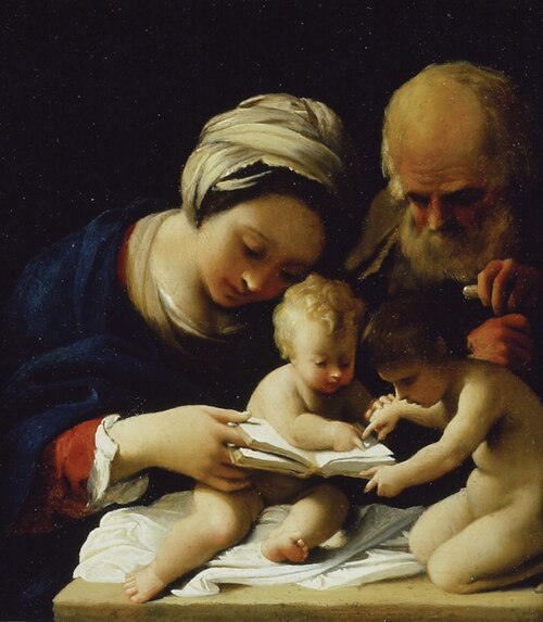 The Holy Family mit S. John, 1610, Bartolomeo Schedoni