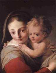 Madonna and Child, 1650, Bartolomeo Schedoni