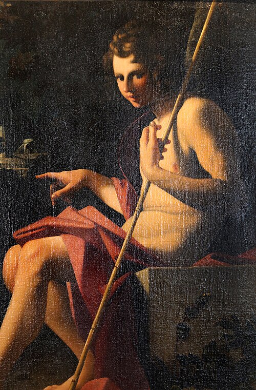 san giovanni battista nel deserto, 1607, Bartolomeo Schedoni