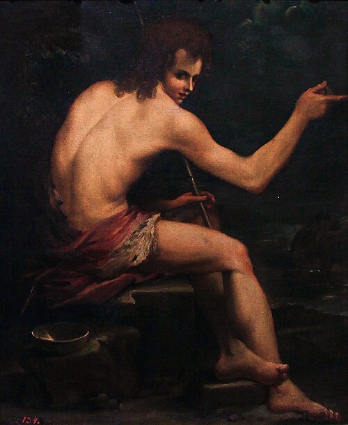 John the Baptist, 1650, Bartolomeo Schedoni