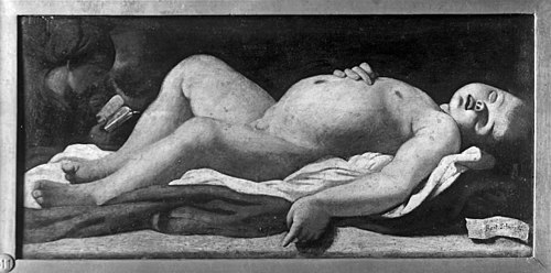 The Infant Christ Sleeping, 1607, Bartolomeo Schedoni