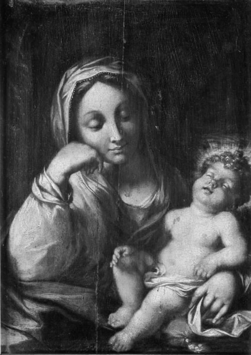 Virgin and Child, 1604, Bartolomeo Schedoni