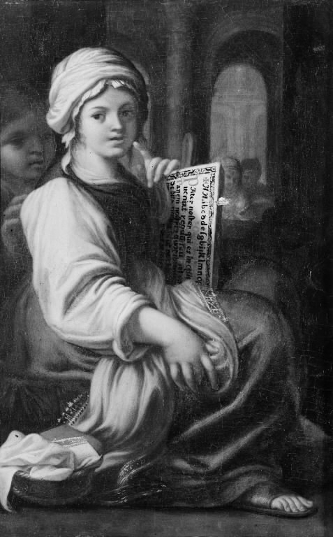 Girl with a Hornbook, 1604, Bartolomeo Schedoni