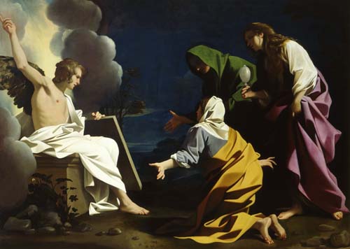 The Marys at the Sepulcher, 1613, Bartolomeo Schedoni