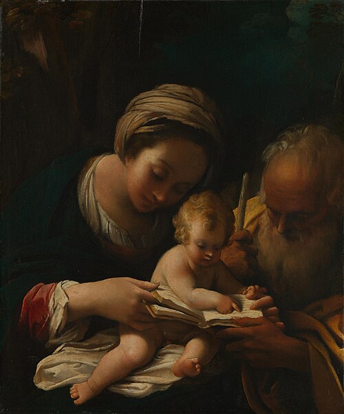 The Holy Family, 1613, Bartolomeo Schedoni