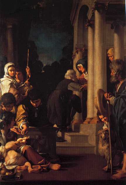 Aumône de sainte Élisabeth, 1613, Bartolomeo Schedoni