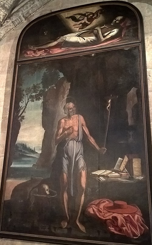 Saint Jerome Penitent, 1700, José de Avelar Rebelo