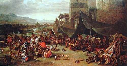 Sack of Rome of 1527, 1650, Johannes Lingelbach