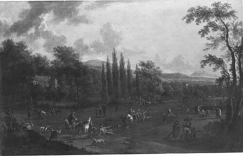 Jagdgesellschaft, 1648, Johannes Lingelbach