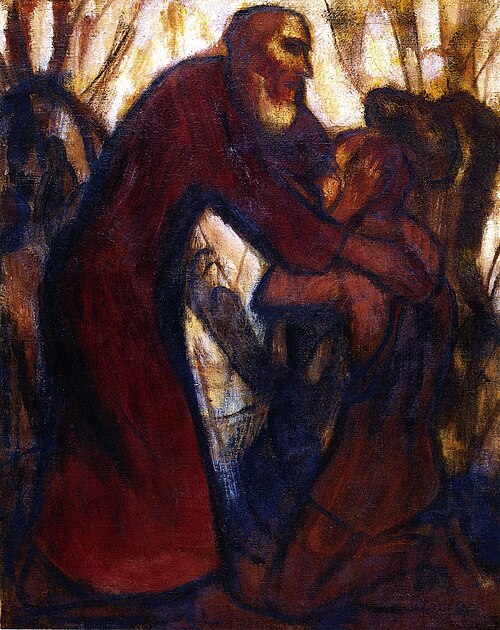 Return of the Prodigal Son, 1914, Christian Rohlfs
