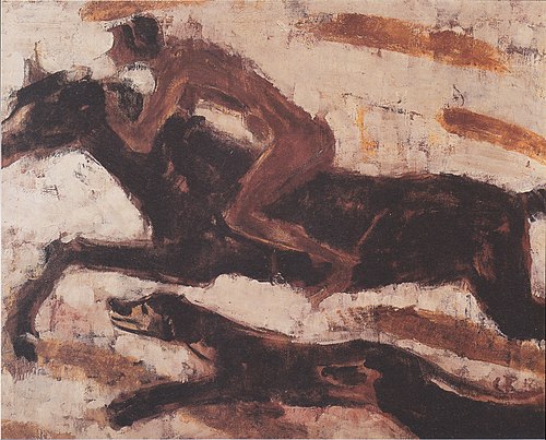 Amazon, 1912, Christian Rohlfs
