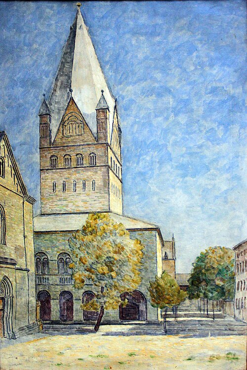 St. Patroclus in Soest, 1905, Christian Rohlfs