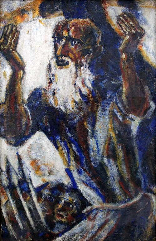 The Prophet, 1917, Christian Rohlfs