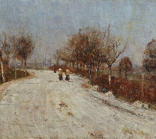 The Road to Gelmeroda, 1893, Christian Rohlfs