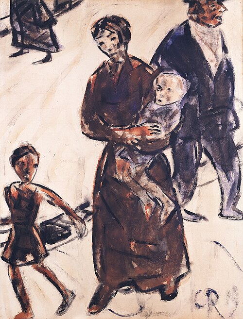 Poverty, Christian Rohlfs, 1919, 1919, Christian Rohlfs