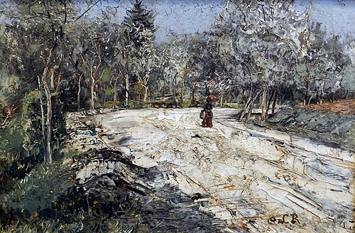 Road to Berka, 1889, Christian Rohlfs