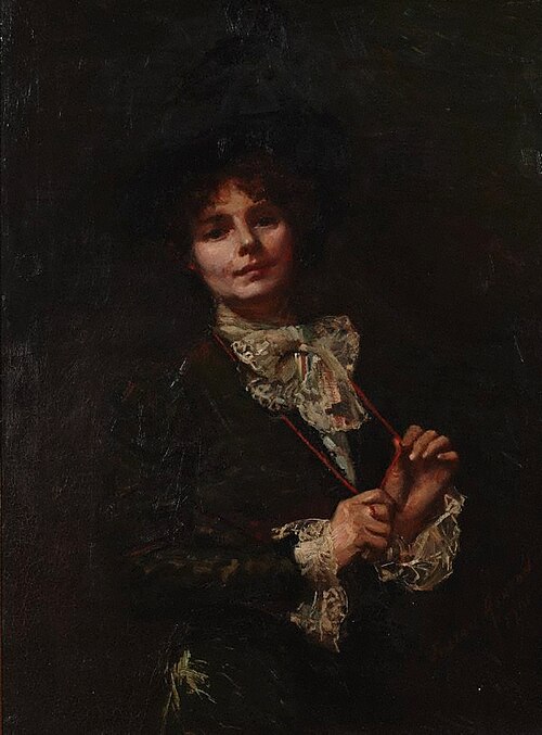 The coral necklet, 1901, Julian Ashton