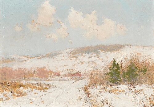 Winter Morning, Sullivan Co. N.Y., , Julian Onderdonk