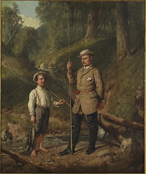 The Old, Old Story, 1882, Junius Brutus Stearns