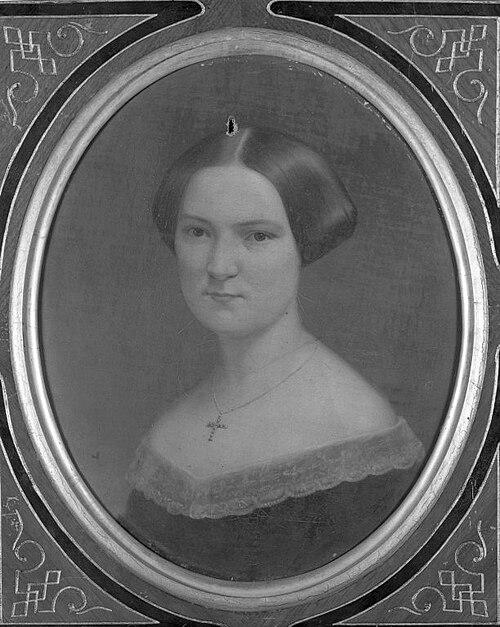 Mrs. Alexander (Sarah Giraud) Grant, 1858, Junius Brutus Stearns