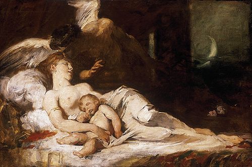 Hypnos (Dream), 1920, Gyula Benczúr
