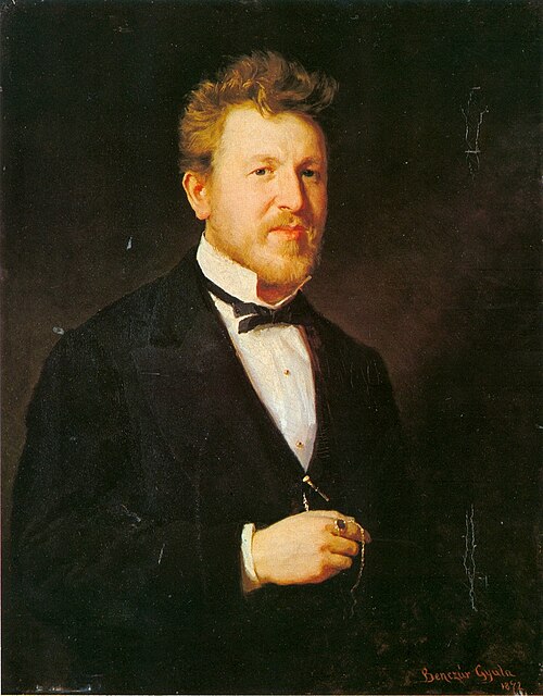 Portrait of Ödön Éder, 1872, Gyula Benczúr