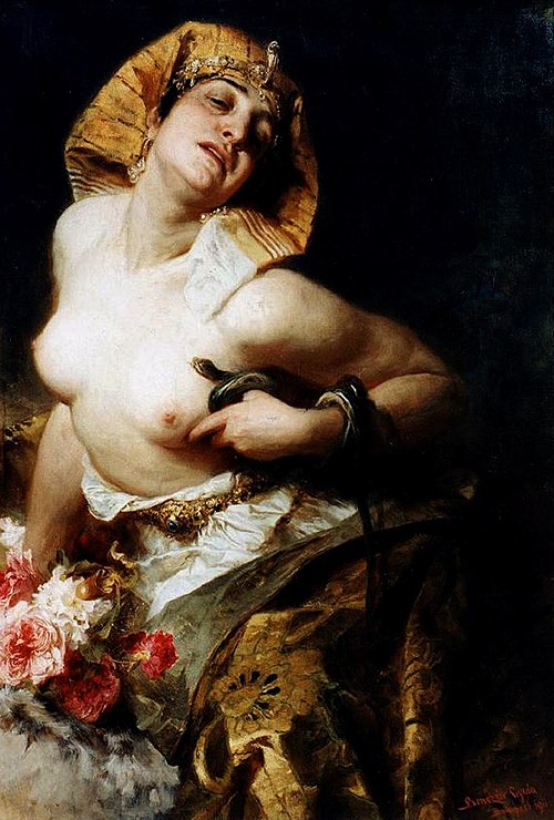La Mort de Cléopâtre, 1911, Gyula Benczúr