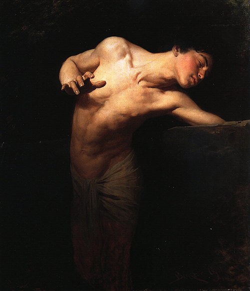 Narcissus, 1881, Gyula Benczúr