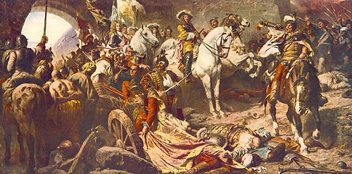 Recapture of the Buda Castle in 1686, 1896, Gyula Benczúr
