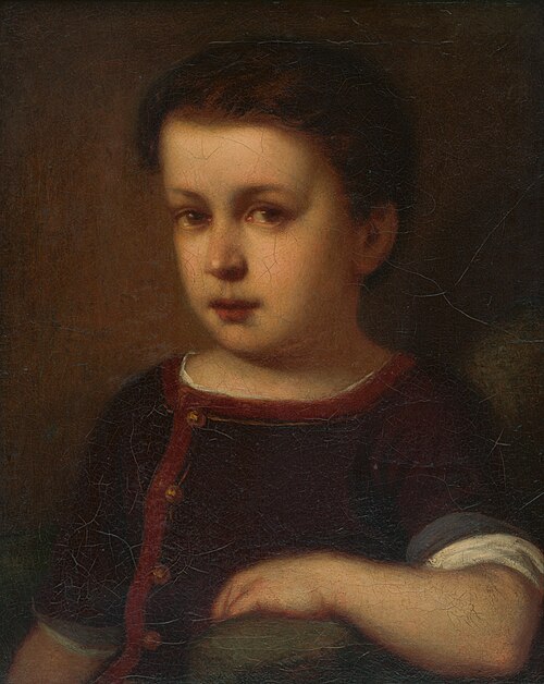 Podobizeň dieťaťa, 1865, Gyula Benczúr