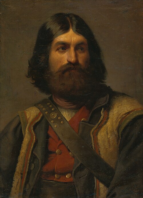 Podobizeň muža s bradou, 1877, Gyula Benczúr