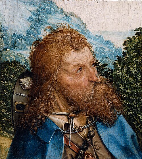 Saint James the Great of Compostella, 1500, Maître du retable de saint Barthélemy