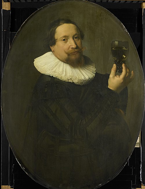 Portait de Maerten Rey, marchand de vin et chef des arquebusiers de la garde civile, 1627, Nicolaes Eliaszoon Pickenoy