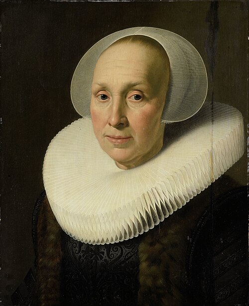Portrait of Margriet Benningh (1565-1641), 1634, Nicolaes Eliaszoon Pickenoy