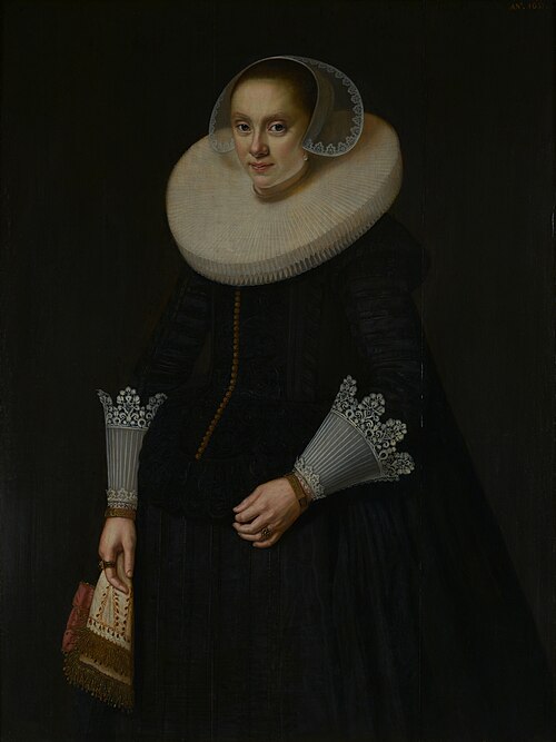 Portrait of a woman, 1631, Nicolaes Eliaszoon Pickenoy
