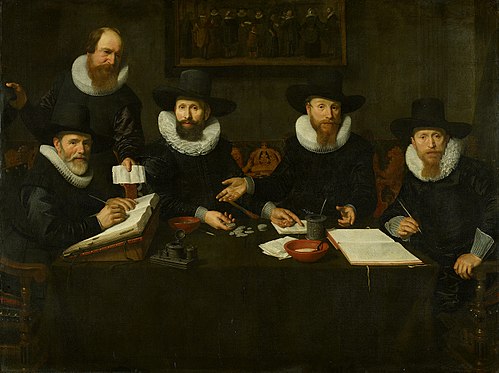 De regenten van het Spinhuis, 1628, Nicolaes Eliaszoon Pickenoy