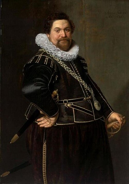 Portrait d'un homme, 1626, Nicolaes Eliaszoon Pickenoy