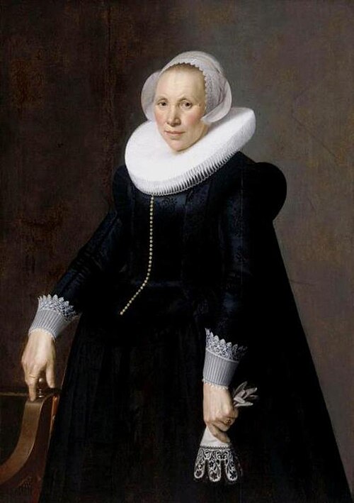 Portrait d'une femme, 1626, Nicolaes Eliaszoon Pickenoy