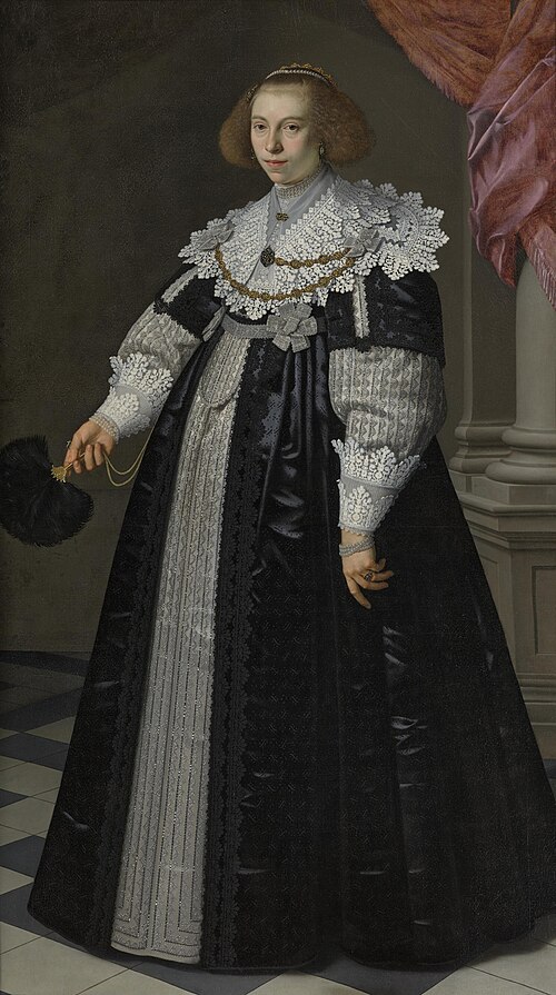 Portrait de Catharina Hooft, 1636, Nicolaes Eliaszoon Pickenoy