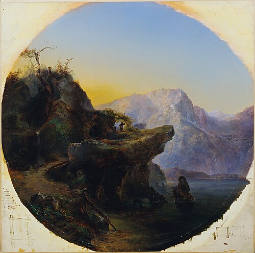 Der Einsiedler, 1842, Carl Geyling